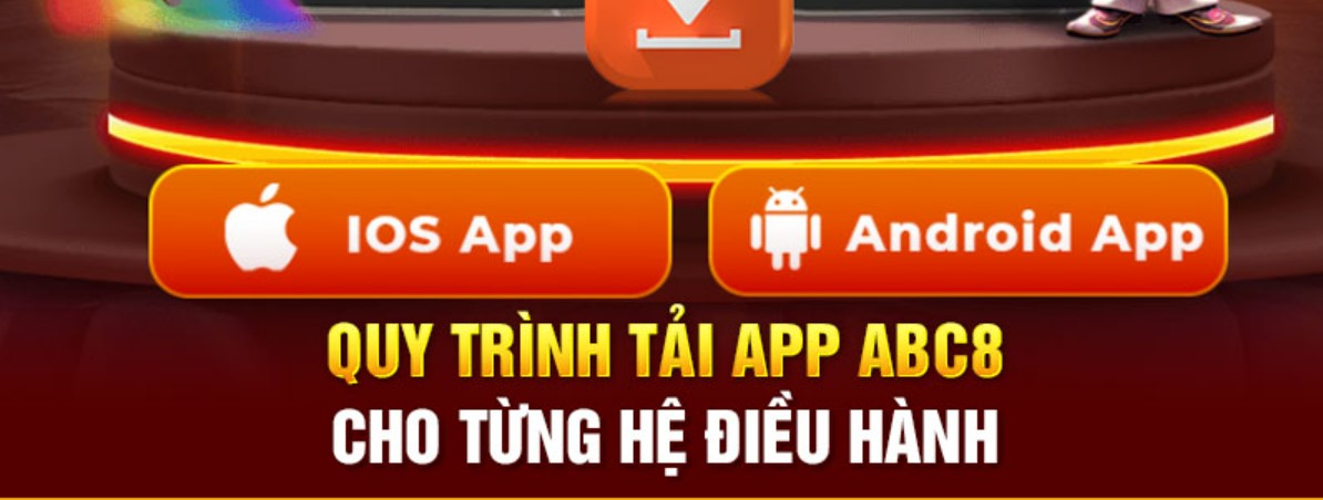 Hướng dẫn thao tác tải app Abc8.town